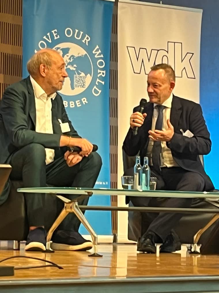 Peter Fischer im Gespräch bei WDK Konferenz